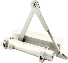 Stanley - Multi-Size Closer Manual Damper - Aluminum Finish, Non-Handed - Americas Industrial Supply