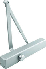 Stanley - Multi-Size Closer Manual Damper - Aluminum Finish, Non-Handed - Americas Industrial Supply