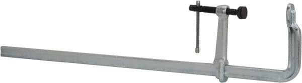Bessey - 7" Deep Throat, 36" Max Capacity, Standard Sliding Arm Clamp - 4,880 Lb Clamping Pressure, 0.85" Spindle Diam - Americas Industrial Supply