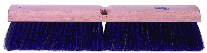 24" - Black Fine Sweeping Broom Without Handle - Americas Industrial Supply