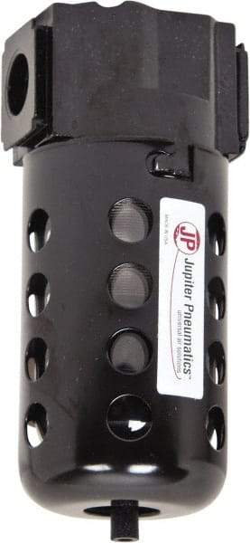 PRO-SOURCE - Filter Automatic Drop Leg Drain with Poly Bowl - 6-1/2" High x 2-3/4" Wide, For Use with Compressed Air Systems - Americas Industrial Supply