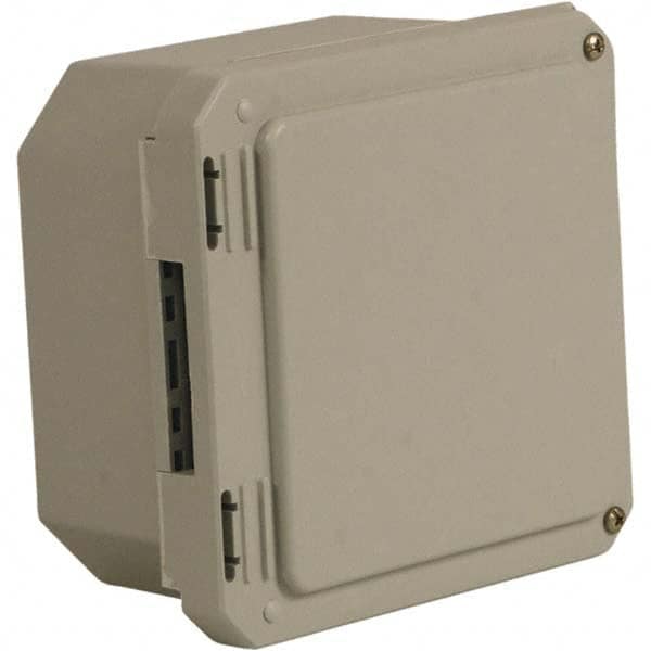 Wiegmann - NEMA 4X Fiberglass Standard Enclosure with Continuous Hinge Cover - Americas Industrial Supply