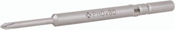 Wera - 5mm Drive #0 Point Precision Phillips Bit - Americas Industrial Supply