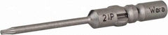 Wera - 4mm Drive, Torx Plus Precision Screwdriver Bit - 1-9/16" OAL - Americas Industrial Supply