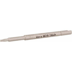 Wera - 4mm Drive Precision Torx Precision Bit - Americas Industrial Supply