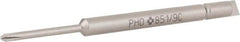 Wera - 4mm Drive, #0 Phillips Screwdriver Bit - 2-1/2" OAL - Americas Industrial Supply