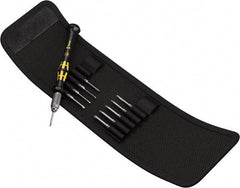 Wera - 11 Piece Hex, Phillips, Slotted & Torx Screwdriver Set - Blade Sizes: Width mm 1.5, 2 & 3, Bit Sizes: Hex mm 1.5 & 2, Torx 5 & 6 - Americas Industrial Supply