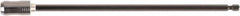 Wiha - 1/4" Insert, Hex Drive Bit Adapter - Magnetic, Quick Release, 9" OAL - Americas Industrial Supply