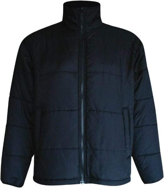Viking - Size 3XL Cold Weather Jacket - Black, Polyester, Zipper Closure, 55" Chest - Americas Industrial Supply