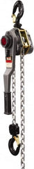 Jet - 6,000 Lb Lifting Capacity, 20' Lift Height, Lever with Overload Protection Hoist - Made from Chain - Americas Industrial Supply