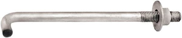 Import - 1/2-13, 14" OAL Bent Anchor Bolt - Grade 2 Steel - Americas Industrial Supply