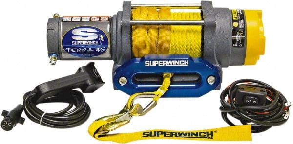 Superwinch - 4,500 Lb Capacity, 50' Cable Length, ATV Winch - Americas Industrial Supply