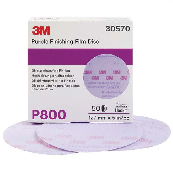 3M - Hook & Loop Discs Abrasive Type: Film Disc Disc Diameter (Inch): 5 - Americas Industrial Supply