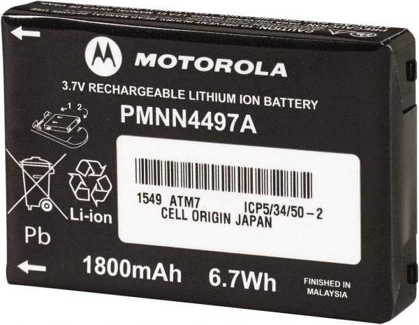 Motorola - Two Way Radio Battery - Lithium, Series CLS - Americas Industrial Supply
