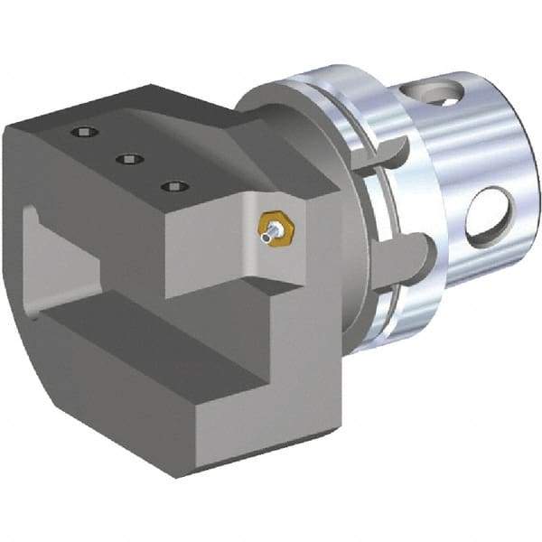 Kennametal - Left Hand Cut, Size KM4X100, Modular Turning & Profiling Cutting Unit Head - 108mm Head Length, Through Coolant - Americas Industrial Supply