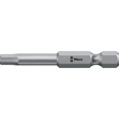 Wera - 3/64" Hex Screwdriver Bit - 1/4" Drive, 50mm OAL - Americas Industrial Supply