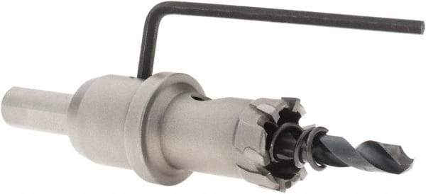 Value Collection - 3/4" Diam, 1" Cutting Depth, Hole Saw - Carbide-Tipped Saw - Americas Industrial Supply