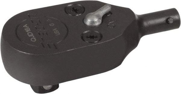 CDI - 1/4" Square Ratching Torque Wrench Interchangeable Head - Use with CDI Torque Wrenches 50NMIMH, 100NIMIMH, 75MFIMHSS, 5T-I, 10T-I, 10ST-I, 50T-I - Americas Industrial Supply