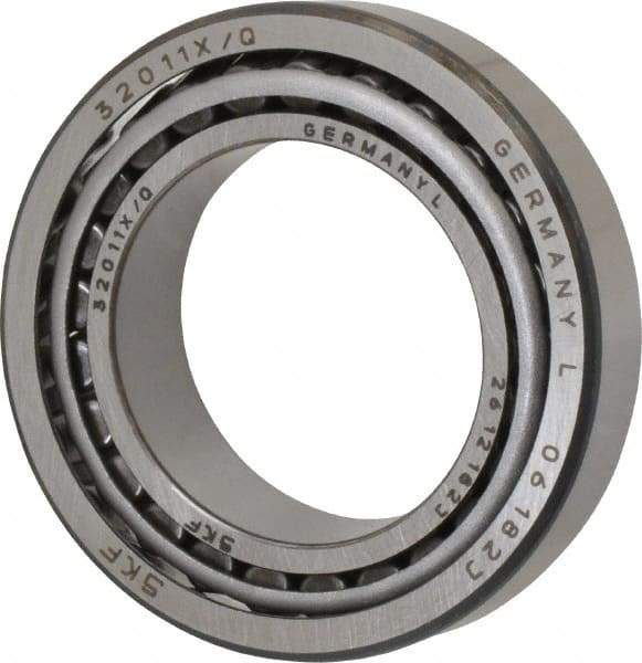 SKF - 55mm Bore Diam, 90mm OD, 23mm Wide, Tapered Roller Bearing - 80,900 N Dynamic Load Capacity, 116,000 N Static Load Capacity - Americas Industrial Supply