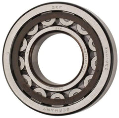 SKF - 50mm Bore Diam, 110mm Outside Diam, 27mm Wide Cylindrical Roller Bearing - 110,000 N Dynamic Capacity, 112,000 Lbs. Static Capacity - Americas Industrial Supply