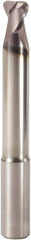 Seco - 3mm, 2 Flute, Single End, Solid Carbide, 0.2mm Corner Radius End Mill - 40mm OAL, 30° Helix, Right Hand Flute, 4mm LOC, Right Hand Cut, 12mm Extended Reach - Americas Industrial Supply