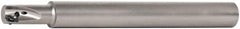 Walter - 13mm Cut Diam, 8mm Max Depth of Cut, 5/8" Shank Diam, 6-1/4" OAL, Indexable Square Shoulder End Mill - AD.T 0803.. Inserts, Cylindrical Shank, 90° Lead Angle - Americas Industrial Supply