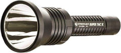 Streamlight - White LED Bulb, 200 Lumens, Industrial/Tactical Flashlight - Black Aluminum Body, 2 CR123A Lithium Batteries Included - Americas Industrial Supply