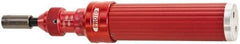 Proto - 1 Piece, 7 to 36 In/Lb, Adjustable Torque Limiting Screwdriver - 7-3/16" OAL, 1/4" Drive, 1 In/Lb Graduation - Americas Industrial Supply