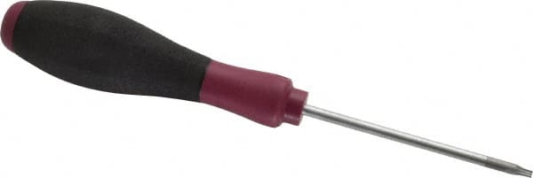 Wiha - T10 Torx Driver - 80mm Blade Length, 6-3/4" OAL - Americas Industrial Supply
