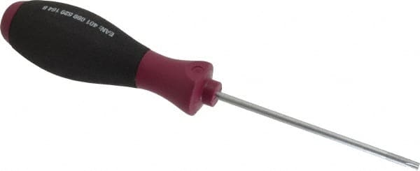 Wiha - T20 Torx Driver - 100mm Blade Length, 7-29/32" OAL - Americas Industrial Supply