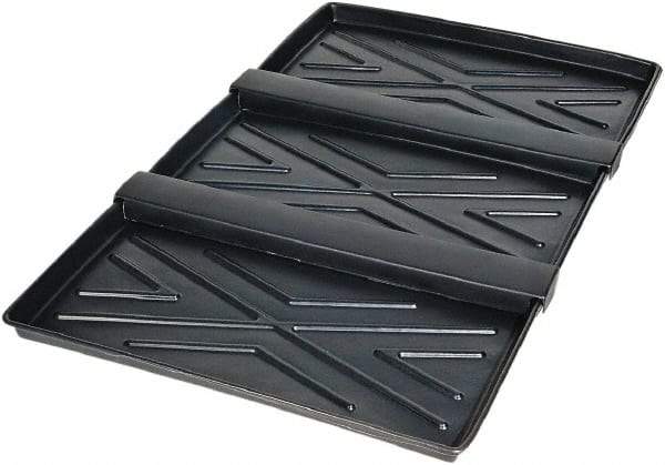 UltraTech - 24 Gal Sump, Polyethylene Containment Unit - 46" Long x 31" Wide x 6" High - Americas Industrial Supply