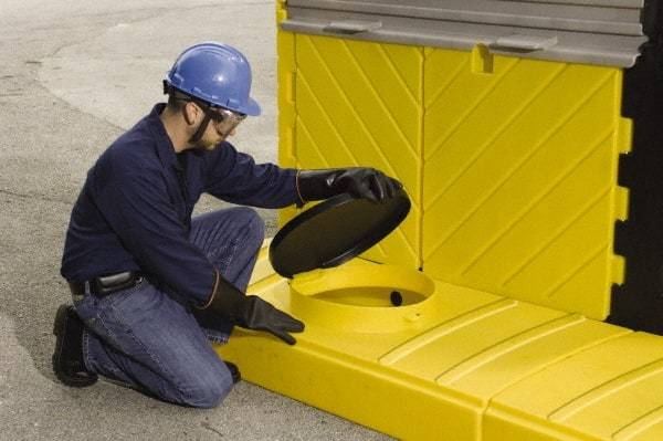 UltraTech - 280 Gallon Sump, IBC Pallet - 68 Inch Long x 64 Inch Wide x 88 Inch High, 2 Totes - Americas Industrial Supply