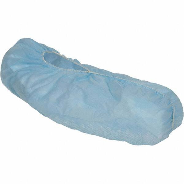 KleenGuard - Size Universal, Spunbond, Non-Skid Shoe Cover - Blue, Non-Chemical Resistant - Americas Industrial Supply