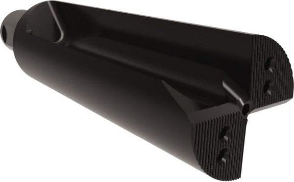 Allied Machine and Engineering - 229mm Max Drill Depth, 2.5xD, 3.4" Diam, Indexable Insert Drill - 8 Inserts, 50mm Shank Diam, Straight Shank - Americas Industrial Supply