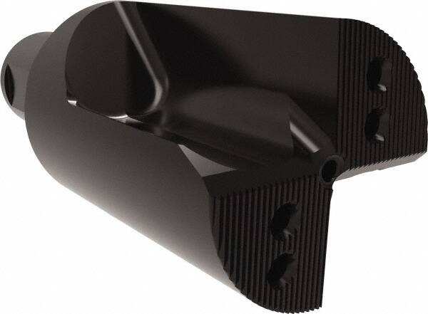 Allied Machine and Engineering - 102mm Max Drill Depth, 1xD, 3.6" Diam, Indexable Insert Drill - 8 Inserts, 50mm Shank Diam, Straight Shank - Americas Industrial Supply