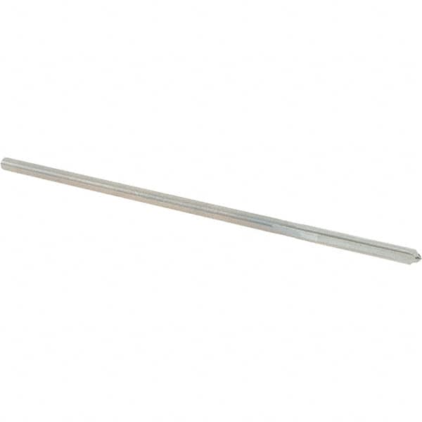 Alvord Polk - 3/32" High Speed Steel 4 Flute Chucking Reamer - Straight Flute, 0.088" Straight Shank, 3/4" Flute Length, 3" OAL - Americas Industrial Supply