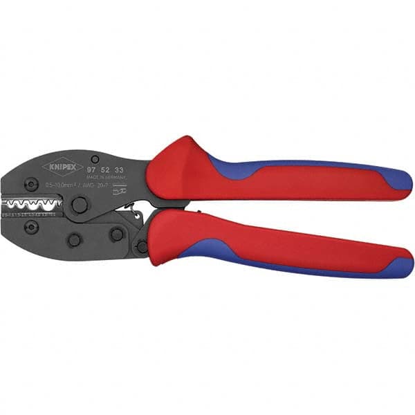 Knipex - Crimpers Type: Crimping Pliers Capacity: 0.50 - 10.00 mm; 7 - 20 AWG - Americas Industrial Supply