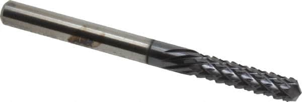 Onsrud - 1/8" Diam, 1/2" LOC, Drill Point End, Solid Carbide Diamond Pattern Router Bit - Right Hand Cut, 1-1/2" OAL, 1/8" Shank Diam, Use on Composites - Americas Industrial Supply