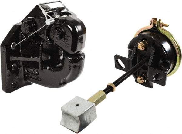 Buyers Products - 100,000 Lb Capacity Pintle Hook with Air Chamber & Plunger - For Use with Trailers - Americas Industrial Supply