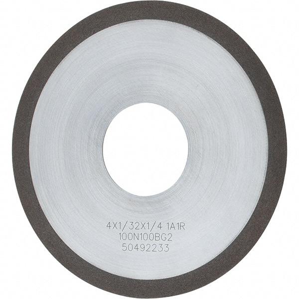 Tru-Maxx - 4" 100 Grit Diamond Cutoff Wheel - 1/32" Thick, 1-1/4" Arbor, Use with Angle Grinders - Americas Industrial Supply