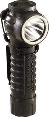 Streamlight - White LED Bulb, 170 Lumens, Right Angle Flashlight - Black Plastic Body, 2 CR123A Lithium Batteries Included - Americas Industrial Supply
