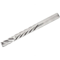 Iscar - 8mm Cutting Diam x 16mm Length of Cut, 6 Flute, Compression Spiral Router Bit - Uncoated, Right Hand Cut, Solid Carbide, 63mm OAL x 8mm Shank Diam, Square End - Americas Industrial Supply
