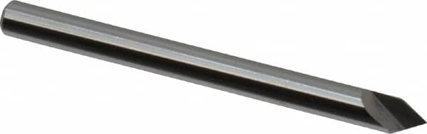 Keo - 1/8" Head Diam, 1/8" Shank Diam, 1 Flute 60° Solid Carbide Countersink - Americas Industrial Supply