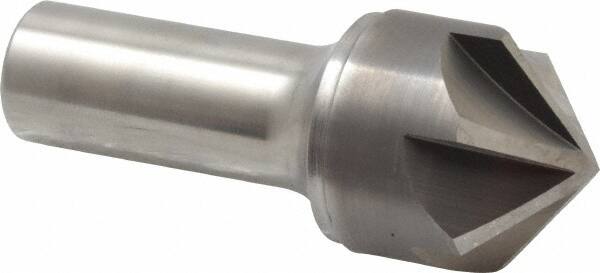 Keo - 1-1/4" Head Diam, 3/4" Shank Diam, 6 Flute 100° Solid Carbide Countersink - Americas Industrial Supply