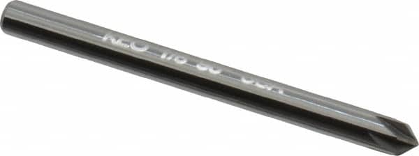 Keo - 1/8" Head Diam, 1/8" Shank Diam, 6 Flute 90° Solid Carbide Countersink - Americas Industrial Supply
