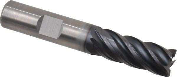 Kennametal - 1/2", 5 Flute, Solid Carbide, 0.015" Corner Radius End Mill - 3" OAL, 1-1/4" LOC - Americas Industrial Supply