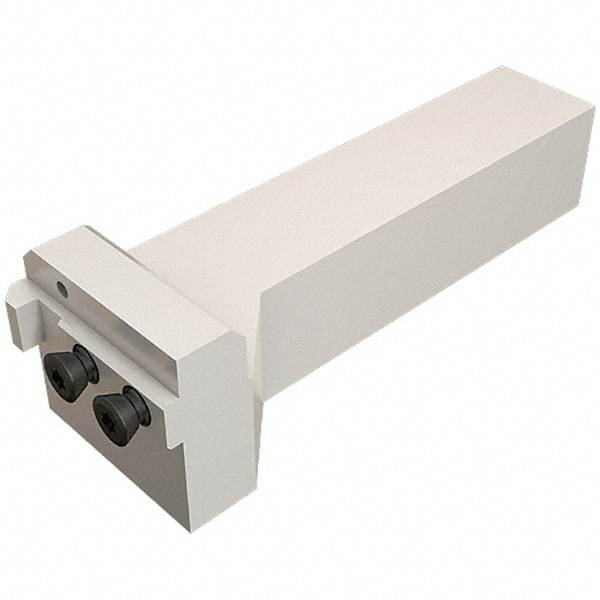 Iscar - External Thread, Left Hand Indexable Grooving Cutoff Toolholder - 25mm Shank Height x 25mm Shank Width, HAP Toolholder Style, Series Heliface - Americas Industrial Supply