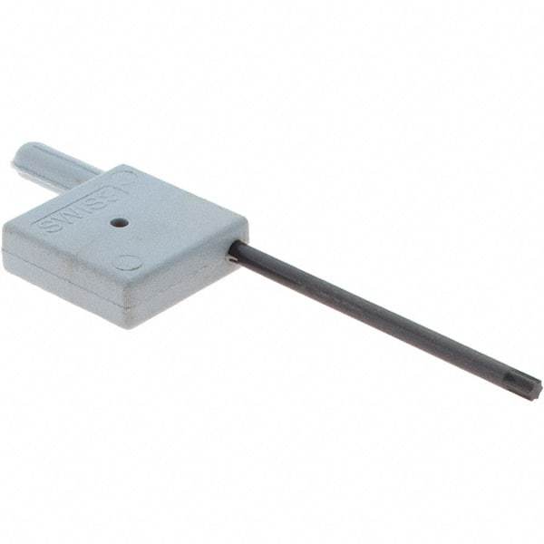 Iscar - TP8 Torx Plus Drive, Flag Handle Driver for Indexable Boring Bars, Drilling, External Turning and Facing - Compatible with Insert Screws - Americas Industrial Supply