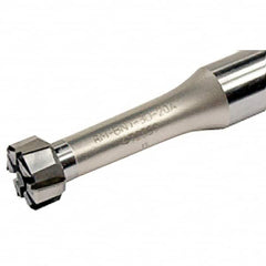 Iscar - Axial Clamp, Straight Shank Modular Reamer Body - 16mm Shank Diam, 48mm Shank Length, 105.4mm OAL, 57.4mm Body Length, 13.5mm Reamer Head Diam Compatibility, Right Hand Cut - Americas Industrial Supply