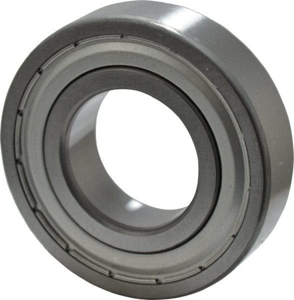 SKF - 30mm Bore Diam, 62mm OD, Double Shield Deep Groove Radial Ball Bearing - 16mm Wide, 1 Row, Round Bore, 11,200 Nm Static Capacity, 20,300 Nm Dynamic Capacity - Americas Industrial Supply